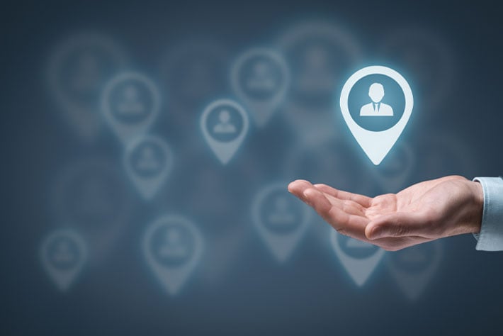 Representación de captar al cliente correcto