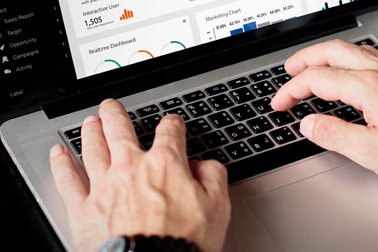 Análisis de  gráficos de los resultados de marketing 