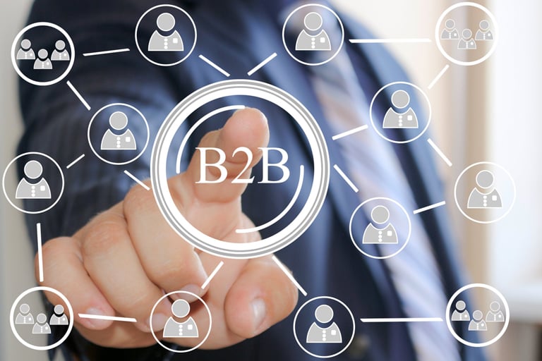 Representación de captación de clientes b2b